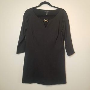❤ White House Black Market Black Long Slee…
